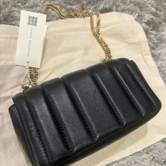 Tory Burch Mini Black Kira Bag NWT - Picture 3 of 6